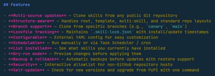 AI coding assistant with skills files flowing into multiple IDE icons